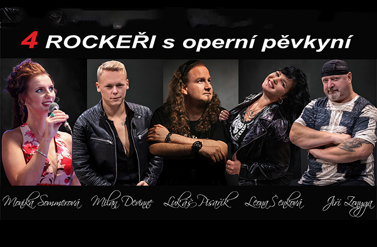 4 Rockeři s operní pěvkyní