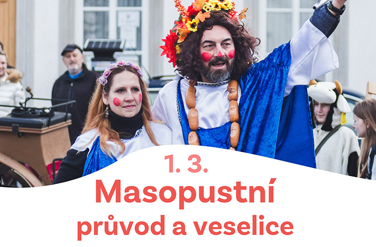 Masopustní průvod a veselice